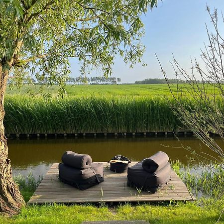 Iris'T; Dijkhuisje In De Polders Van Groede.ヴィラ エクステリア 写真